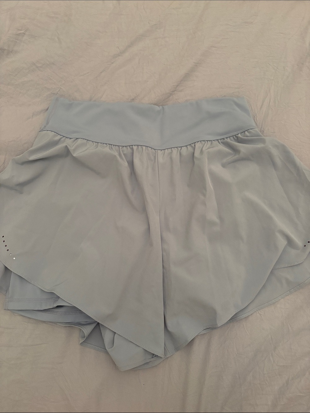 HALARA Pale Blue 2 in 1 Shorts